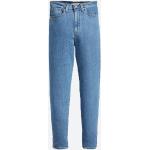 Indigofarbene LEVI'S Mom-Jeans mit Reißverschluss aus Denim für Damen 