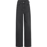 Schwarze LEVI'S Mom-Jeans mit Reißverschluss aus Denim für Damen 