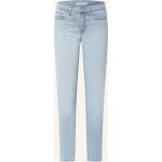 Indigofarbene LEVI'S 5-Pocket Jeans aus Denim für Damen Größe S 