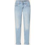 Indigofarbene LEVI'S Wide Leg Jeans & Relaxed Fit Jeans aus Denim für Damen Größe S 