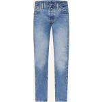 Indigofarbene LEVI'S 501 Straight Leg Jeans aus Baumwolle für Herren Größe XXL 