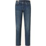Indigofarbene LEVI'S 501 5-Pocket Jeans aus Baumwolle für Herren 