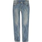 Blaue LEVI'S 510 Skinny Jeans für Kinder aus Denim für Jungen Größe 110 