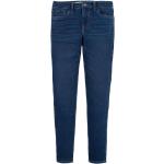 Blaue LEVI'S Skinny Jeans für Kinder aus Denim für Mädchen Größe 176 