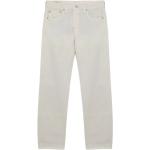 Weiße Unifarbene Loose Fit LEVI'S Slim Fit Jeans mit Reißverschluss aus Baumwolle für Herren 