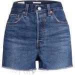 Reduzierte Indigofarbene Nachhaltige LEVI'S Jeans-Shorts aus Denim für Damen Größe XS - versandkostenfrei 