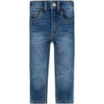 Blaue LEVI'S Skinny Jeans für Kinder aus Denim für Jungen 