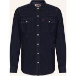 Dunkelblaue Jeanshemden - Trends 2024 - günstig online kaufen