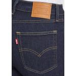 Blaue Unifarbene LEVI'S Slim Fit Jeans mit Reißverschluss aus Denim für Damen 