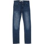 Blaue LEVI'S Skinny Jeans für Kinder mit Reißverschluss aus Denim für Jungen 