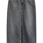 Graue LEVI'S High Waist Röcke & Taillenröcke aus Denim für Damen Übergrößen 