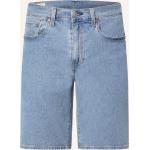 Blaue LEVI'S Jeans-Shorts aus Baumwolle für Herren für den für den Sommer 