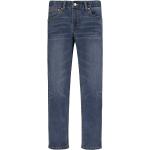 Reduzierte Blaue LEVI'S 510 5-Pocket Jeans für Kinder mit Reißverschluss aus Denim für Jungen Größe 110 