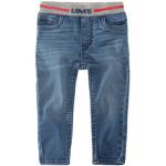 Reduzierte Marineblaue LEVI'S Skinny Jeans für Kinder aus Denim maschinenwaschbar für Jungen Größe 62 