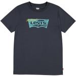 Reduzierte Dunkelblaue LEVI'S Rundhals-Ausschnitt Printed Shirts für Kinder & Druck-Shirts für Kinder für Jungen Größe 176 