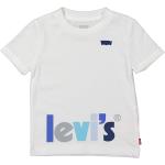 Reduzierte Weiße LEVI'S Rundhals-Ausschnitt Printed Shirts für Kinder & Druck-Shirts für Kinder für Jungen Größe 128 