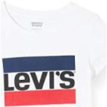 Reduzierte Weiße LEVI'S Kinder T-Shirts aus Jersey für Mädchen 