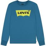 Reduzierte Blaue LEVI'S Rundhals-Ausschnitt Kindersweatshirts aus Baumwolle für Jungen Größe 152 