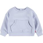 Reduzierte Hellblaue LEVI'S Rundhals-Ausschnitt Kindersweatshirts Größe 80 