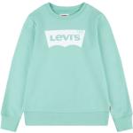 Pastelltürkise LEVI'S Kindersweatshirts für Mädchen Größe 98 