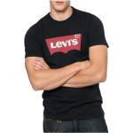 Reduzierte Schwarze Kurzärmelige LEVI'S T-Shirts aus Baumwolle für Herren 