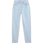 Reduzierte Blaue Loose Fit LEVI'S Mom-Jeans aus Baumwolle für Damen Weite 29, Länge 30 