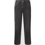 Reduzierte Anthrazitfarbene Loose Fit LEVI'S Wide Leg Jeans & Relaxed Fit Jeans mit Reißverschluss aus Baumwolle für Herren Weite 33, Länge 32 