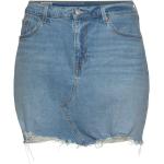 Indigofarbene Casual LEVI'S Jeansröcke mit Nieten aus Denim für Damen Größe XXL Große Größen 
