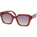 Braune LEVI'S Quadratische Kunststoffsonnenbrillen für Damen 