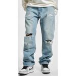 Blaue LEVI'S Ripped Jeans & Zerrissene Jeans mit Reißverschluss aus Baumwolle für Herren Größe L 