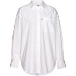 Weiße Oversize LEVI'S Hemdblusen für Damen Größe XS 
