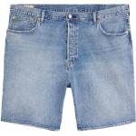 Blaue LEVI'S 501 Jeans-Shorts aus Denim für Herren Größe S für den für den Sommer 