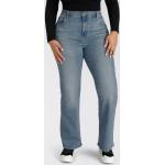 Reduzierte Blaue LEVI'S Bootcut Jeans aus Baumwollmischung für Damen 