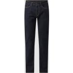 Reduzierte Marineblaue LEVI'S 505 Bootcut Jeans aus Baumwolle für Herren Weite 30, Länge 30 