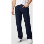 Blaue LEVI'S 514 Bootcut Jeans aus Baumwolle für Herren Weite 34, Länge 34 