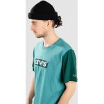 Reduzierte Grüne Batik Streetwear LEVI'S T-Shirts aus Baumwolle für Herren Größe XL 