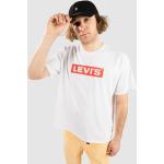 Reduzierte Weiße Batik Streetwear LEVI'S T-Shirts aus Baumwolle für Herren Größe S 