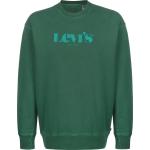 Grüne Casual LEVI'S Rundhals-Ausschnitt Herrensweatshirts Größe S 