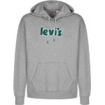 Graue Streetwear LEVI'S Herrenhoodies & Herrenkapuzenpullover mit Kapuze Größe S 