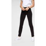 Schwarze LEVI'S Slim Fit Jeans aus Denim für Damen Größe XS 