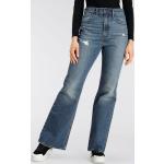 Reduzierte LEVI'S Jeans-Schlaghosen aus Denim für Damen Größe S 