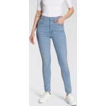 Reduzierte Super Skinny LEVI'S Stretch-Jeans aus Denim für Damen 