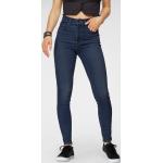 Reduzierte Super Skinny LEVI'S Stretch-Jeans aus Denim für Damen 