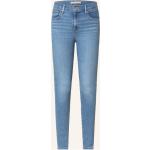 Reduzierte Indigofarbene LEVI'S Skinny Jeans aus Denim für Damen Größe XS 