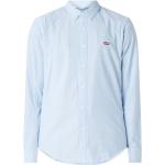 Blaue Nachhaltige Unifarbene Business LEVI'S Slim Fit Hemden für Herren Größe L - versandkostenfrei 
