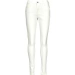 Reduzierte Weiße LEVI'S Slim Fit Jeans aus Denim für Damen Weite 28 