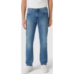 Blaue LEVI'S 511 Slim Fit Jeans mit Reißverschluss aus Denim für Herren Größe XXL Weite 30, Länge 32 