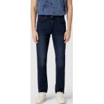 Dunkelblaue LEVI'S 511 Slim Fit Jeans aus Baumwollmischung für Herren Weite 33, Länge 30 
