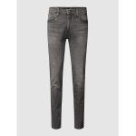Graue LEVI'S 511 Slim Fit Jeans mit Reißverschluss aus Baumwolle für Herren Größe XXL Weite 34, Länge 30 