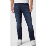 Blaue LEVI'S 511 Slim Fit Jeans aus Baumwolle für Herren Weite 33, Länge 30 